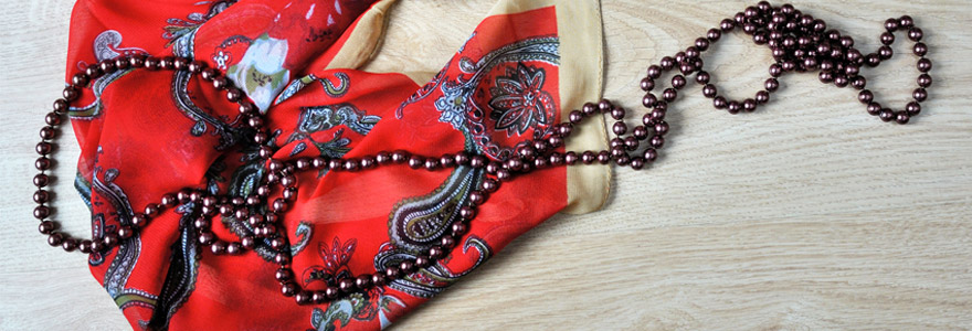 foulard en soie